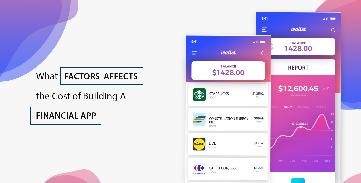 What Factors Affects the Cost of Building A Financial App?