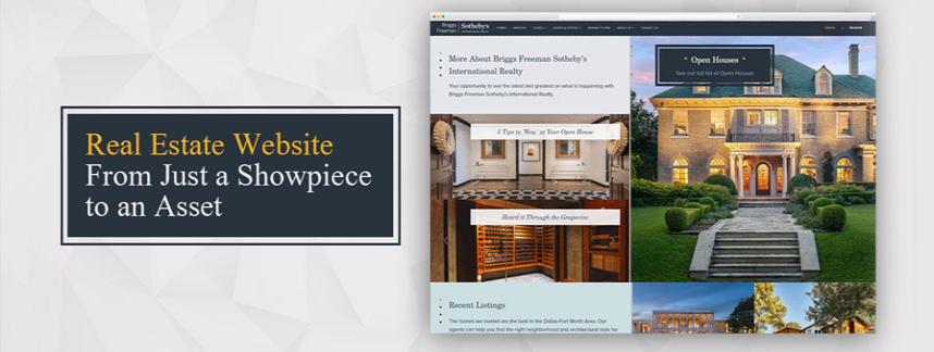 Real estate website development