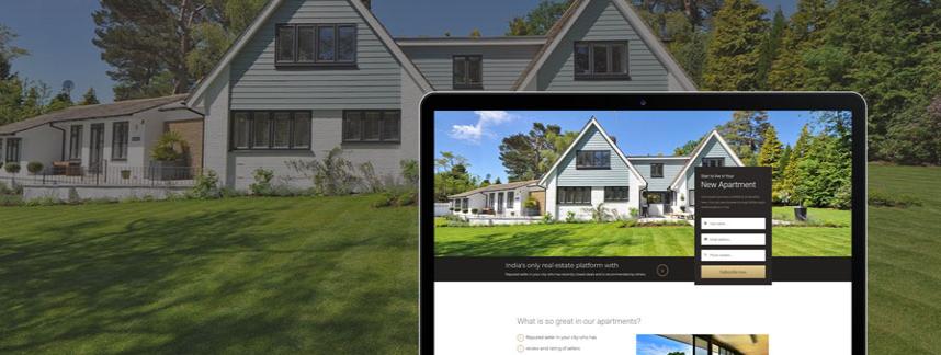 real estate web development